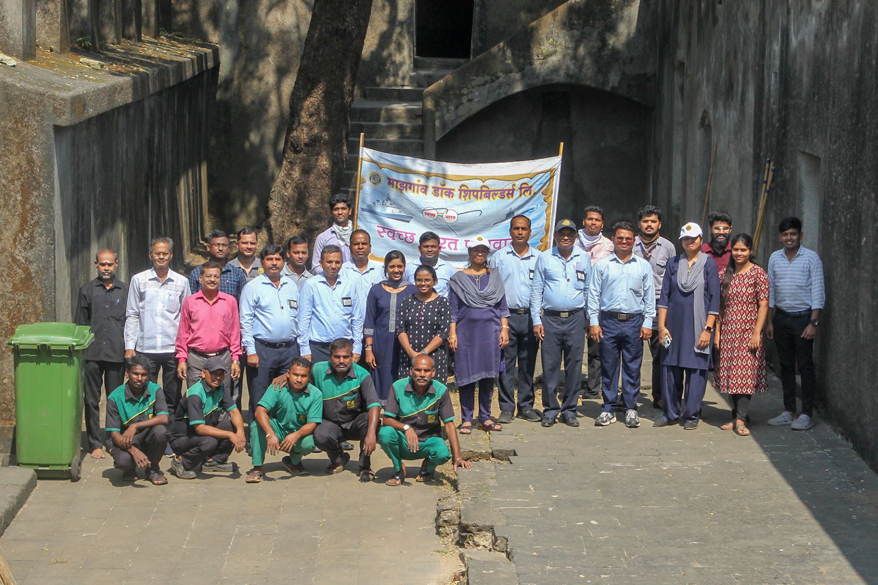 Swachha Bharat Abhiyan at Sewri Fort, Mumbai 2022-31st Oct 2022123